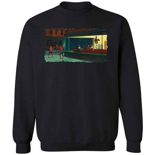 Classic Unisex Sweatshirt - R48B8UR4 - Black - 1