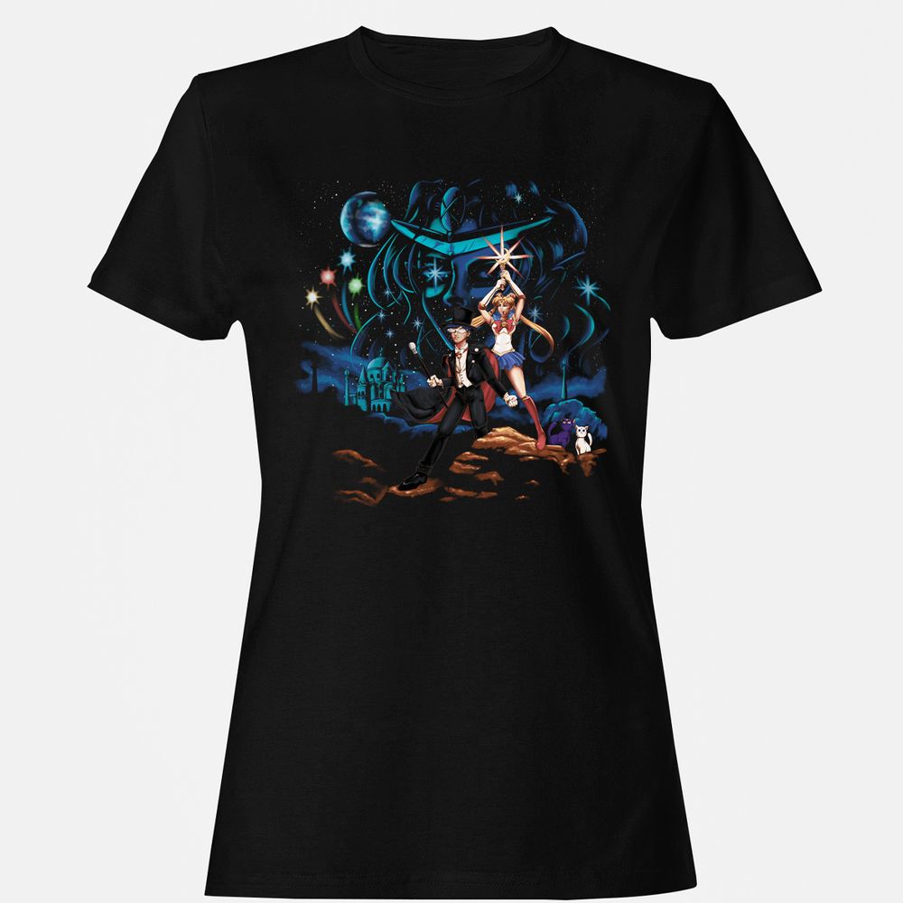Women's T-Shirt - M7S8D2BH - Black - 1