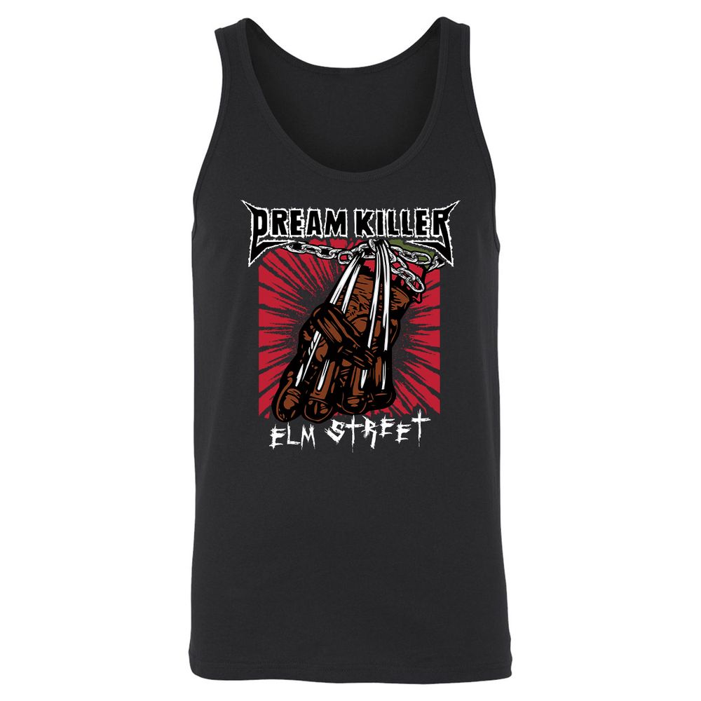 Unisex Jersey Tank - MQLEAFV8 - Black - 1