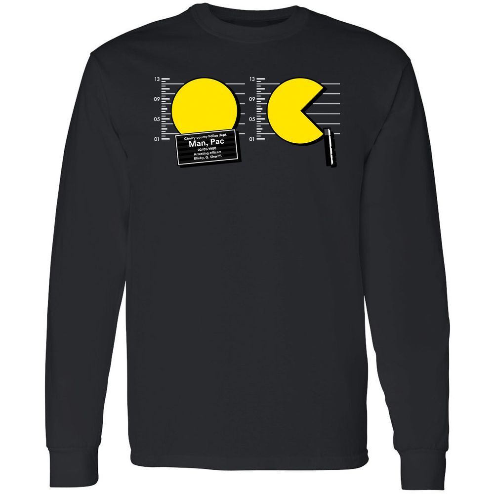 Long Sleeve T-Shirt - 3JPXNGZM - Black - 1