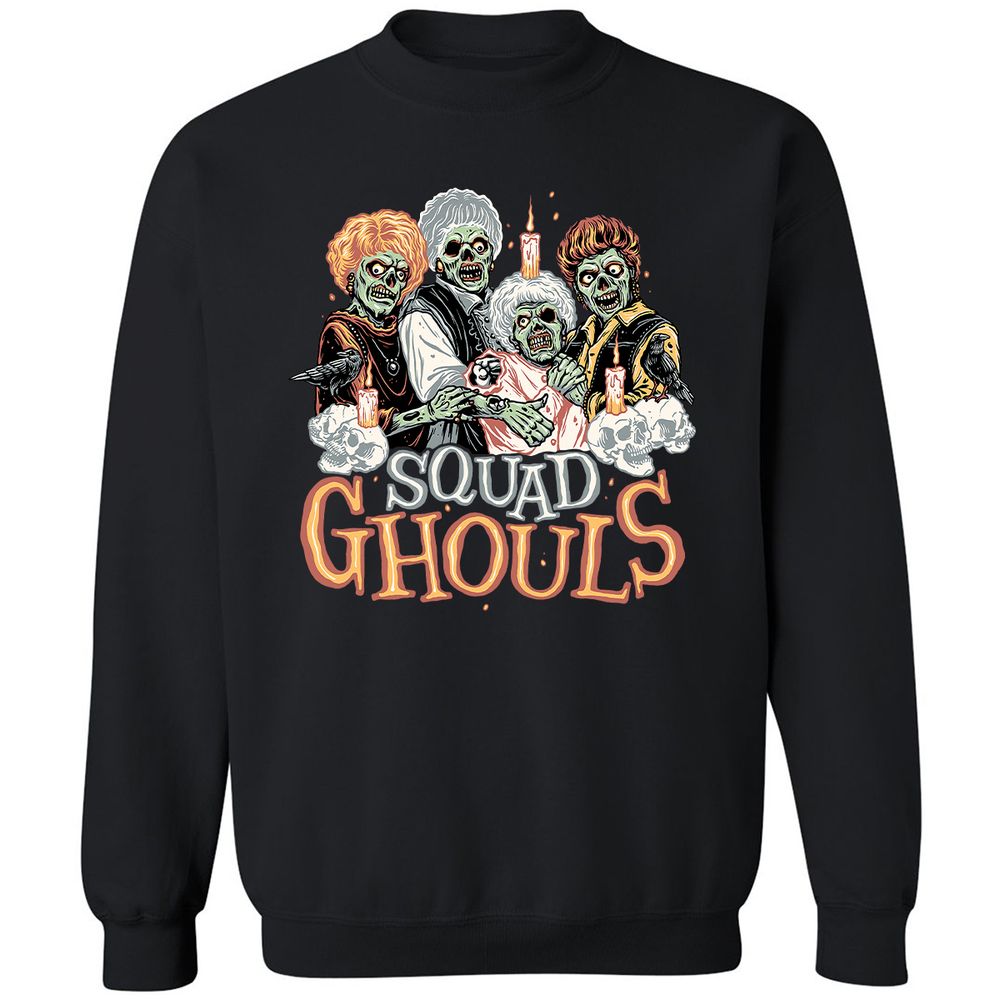 Classic Unisex Sweatshirt - C6GEQKHC - Black - 1