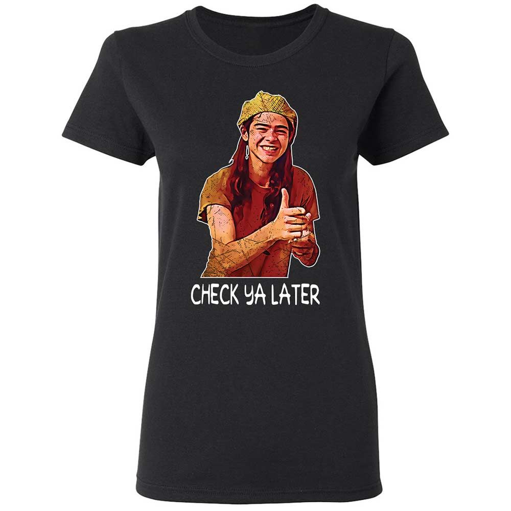 Women's T-Shirt - 7L9PQ3BN - Black - 1