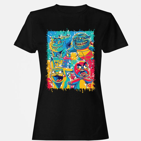 Women's T-Shirt - 7QLUWNXU - Black - 1