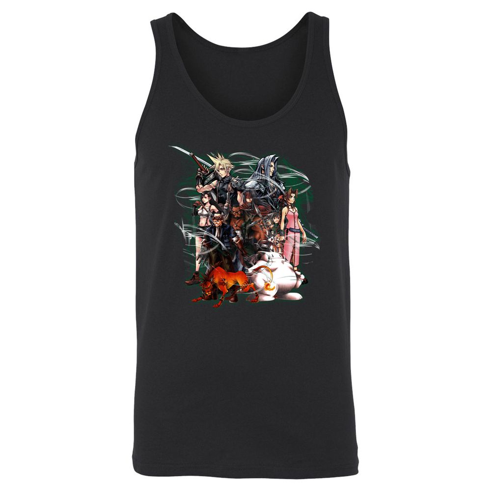 Unisex Jersey Tank - RSJFBF6J - Black - 1