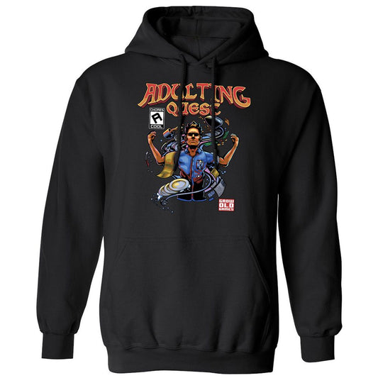 Classic Unisex Hoodie - SMHH8LK8 - Black - 1
