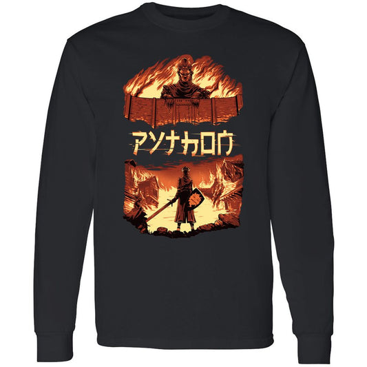 Long Sleeve T-Shirt - ZPXP1TNL - Black - 1