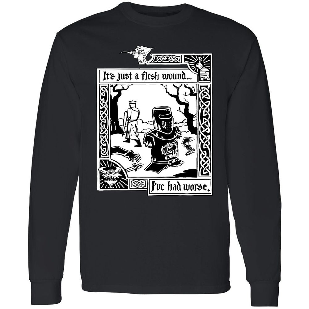 Long Sleeve T-Shirt - 3H8UDE3Z - Black - 1