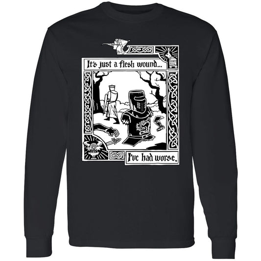Long Sleeve T-Shirt - 3H8UDE3Z - Black - 1