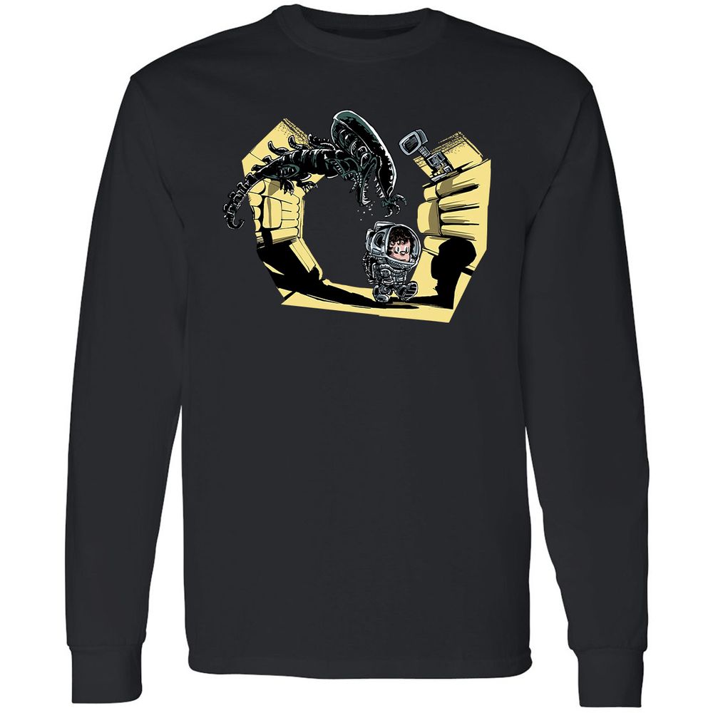 Long Sleeve T-Shirt - TYY15BKV - Black - 1