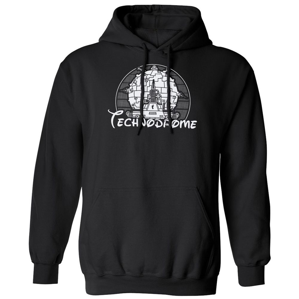 Classic Unisex Hoodie - 6CCURBZR - Black - 1