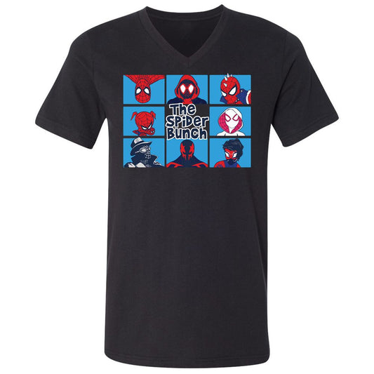 Unisex V-Neck T-Shirt - WPMMG1TW - Black - 1