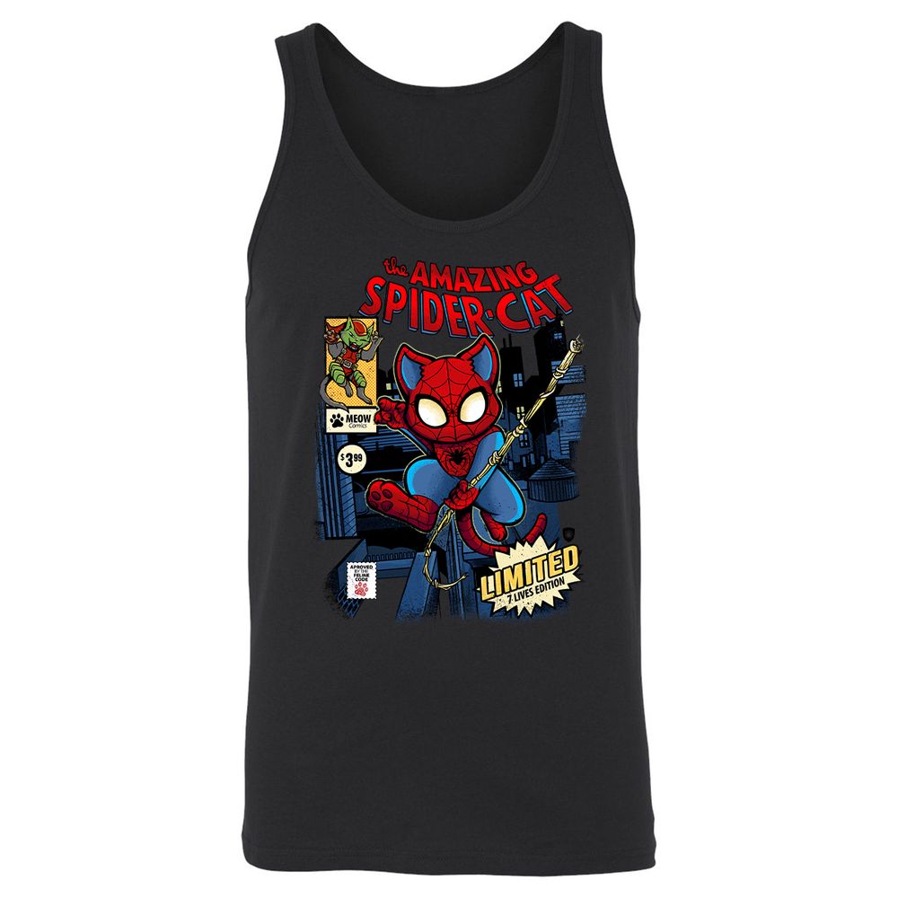 Unisex Jersey Tank - P3C8FRUC - Black - 1