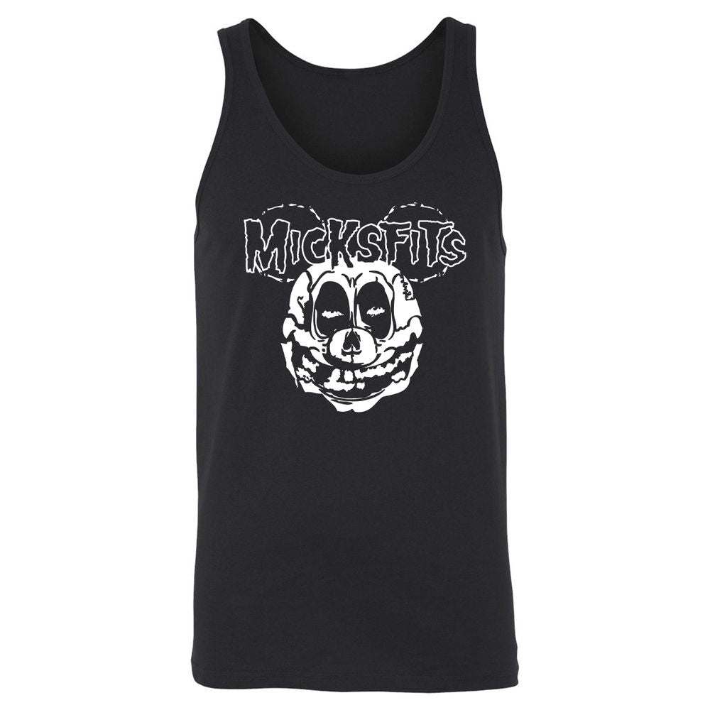 Unisex Jersey Tank - 4UAUQ25B - Black - 1