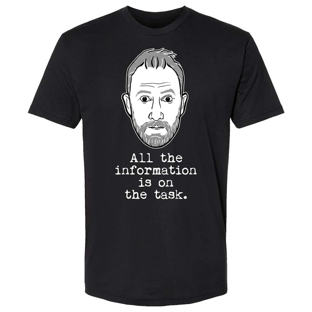 All the information is on the task - Black - 1