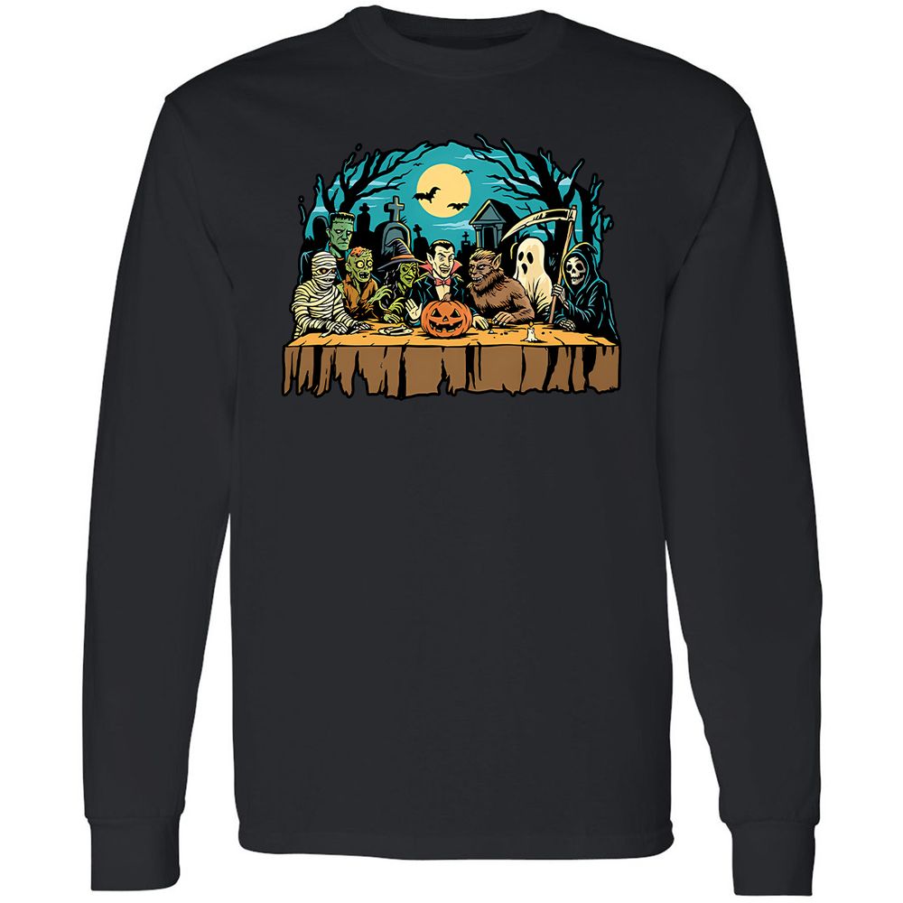 Long Sleeve T-Shirt - XD8KB45T - Black - 1