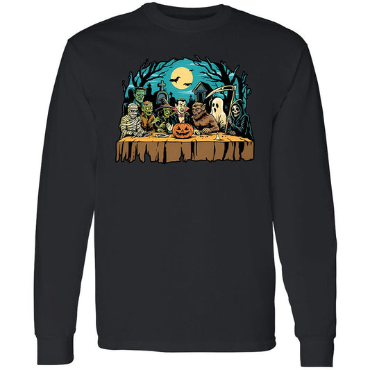 Long Sleeve T-Shirt - XD8KB45T - Black - 1