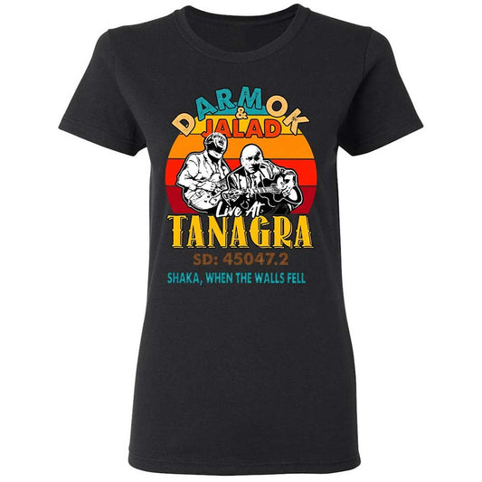 Women's T-Shirt - NX96HQDU - Black - 1