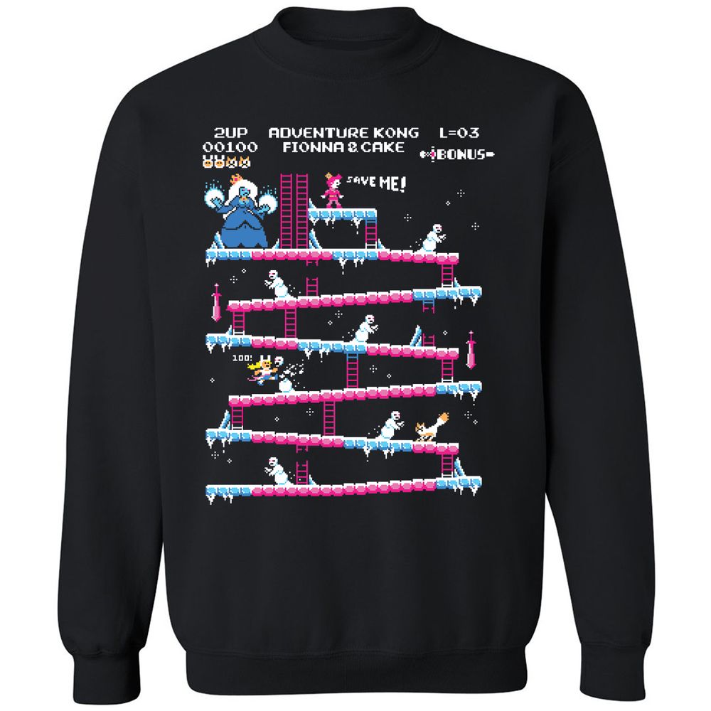 Classic Unisex Sweatshirt - D3G7648B - Black - 1