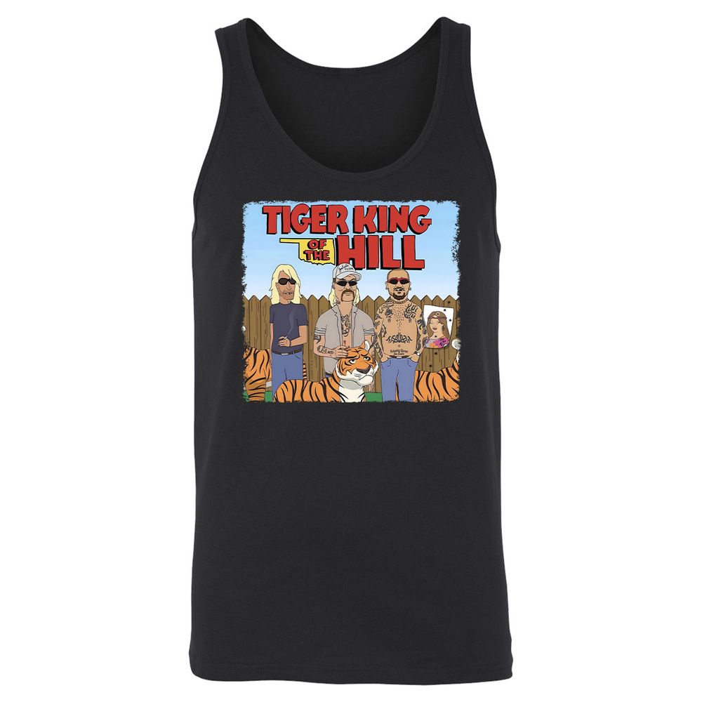 Unisex Jersey Tank - B8X6X3H7 - Black - 1