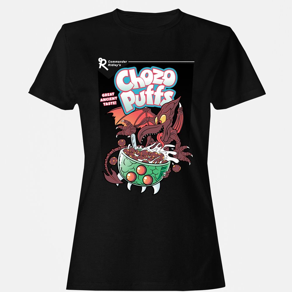 Women's T-Shirt - QWPEFMJG - Black - 1