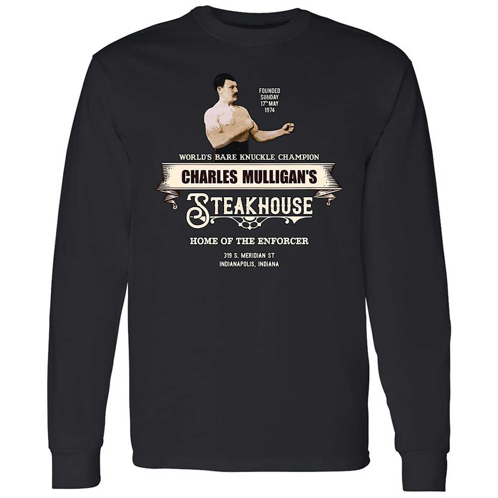 Long Sleeve T-Shirt - YWP8KGQ7 - Black - 1