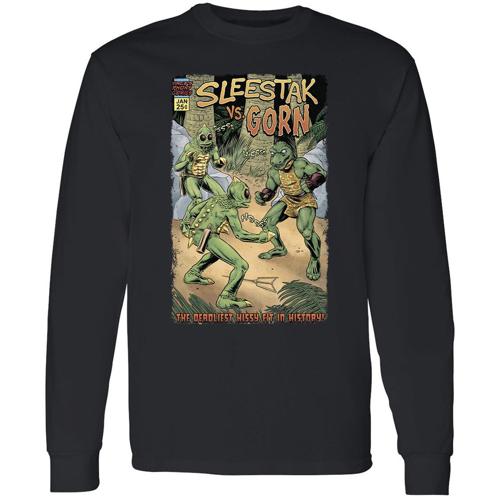 Long Sleeve T-Shirt - HZY28ETT - Black - 1