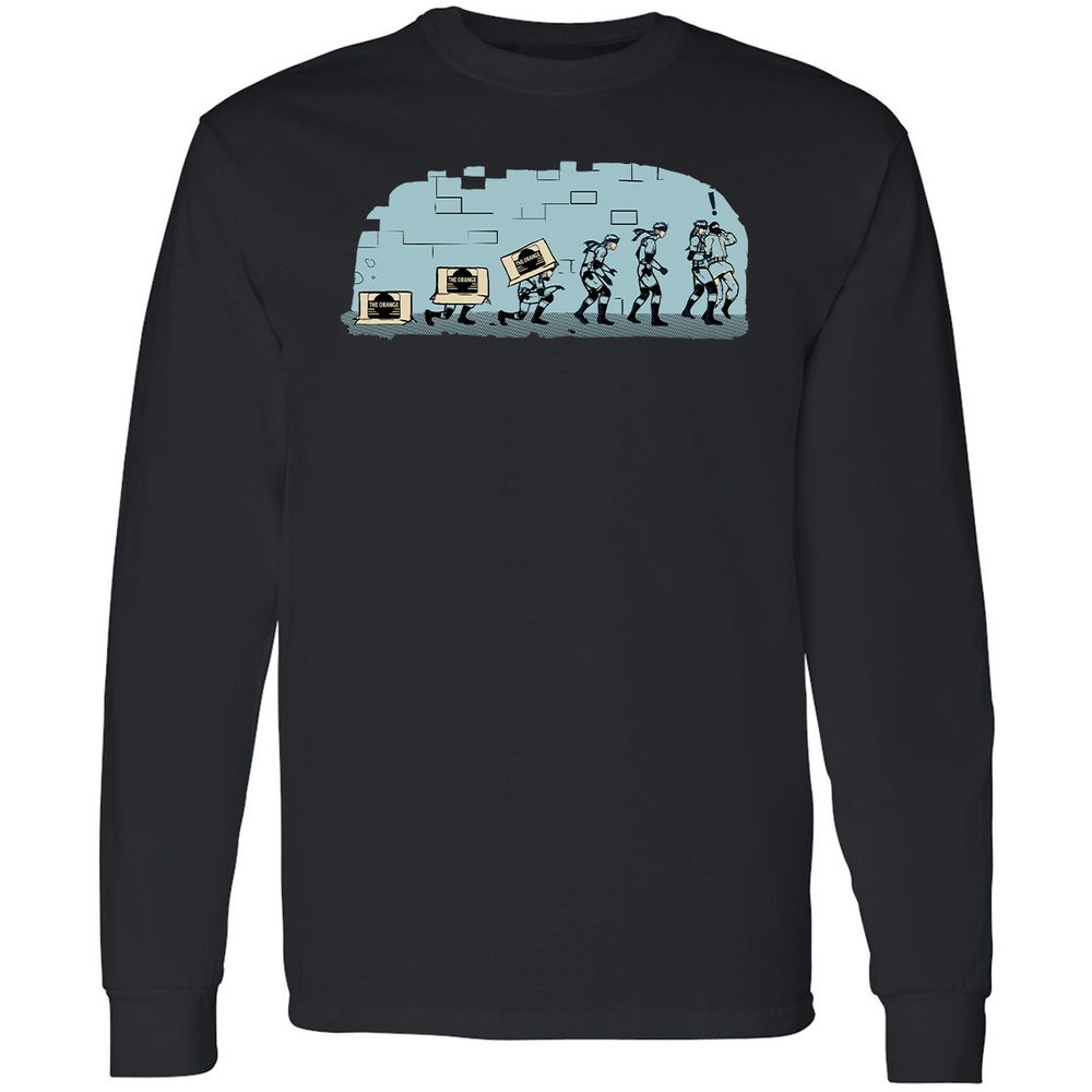 Long Sleeve T-Shirt - QNMARLS7 - Black - 1