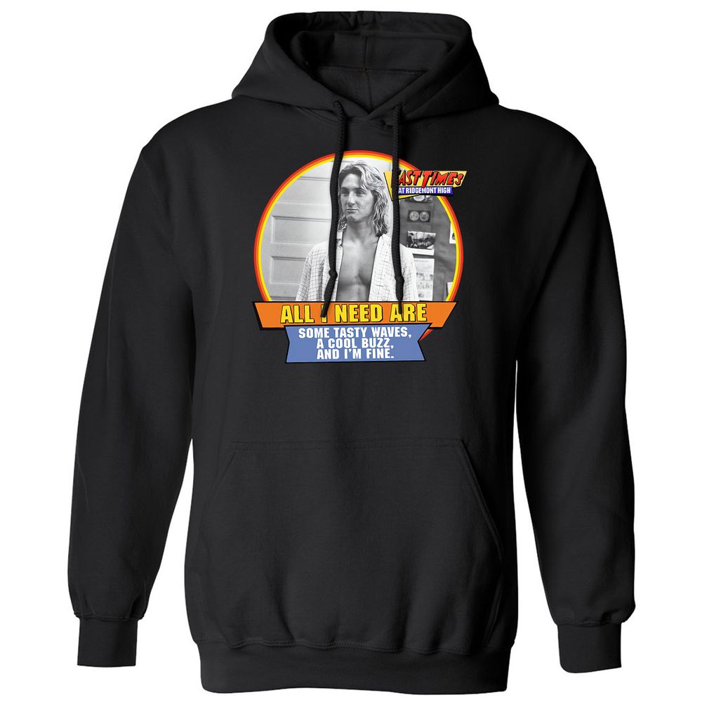 Classic Unisex Hoodie - WCJ59PJX - Black - 1