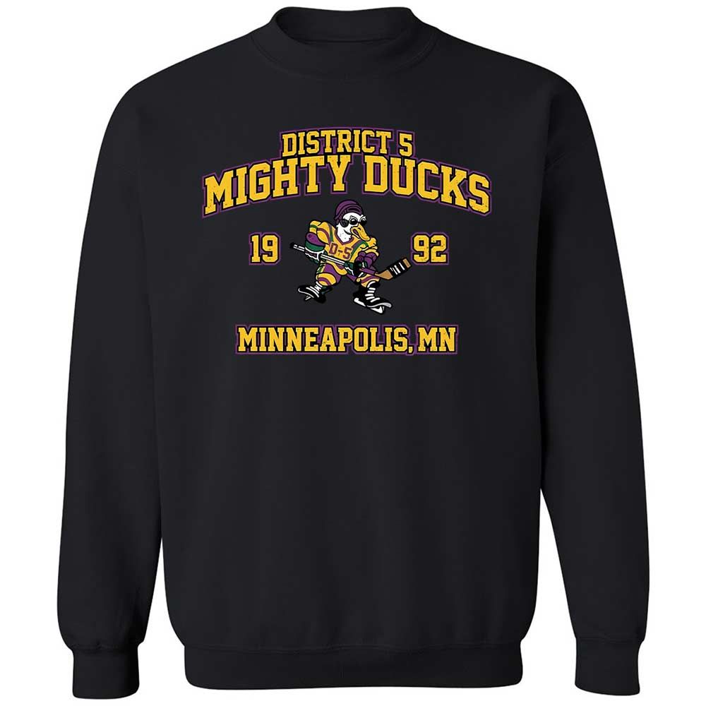 District 5 Ducks - Black - 1