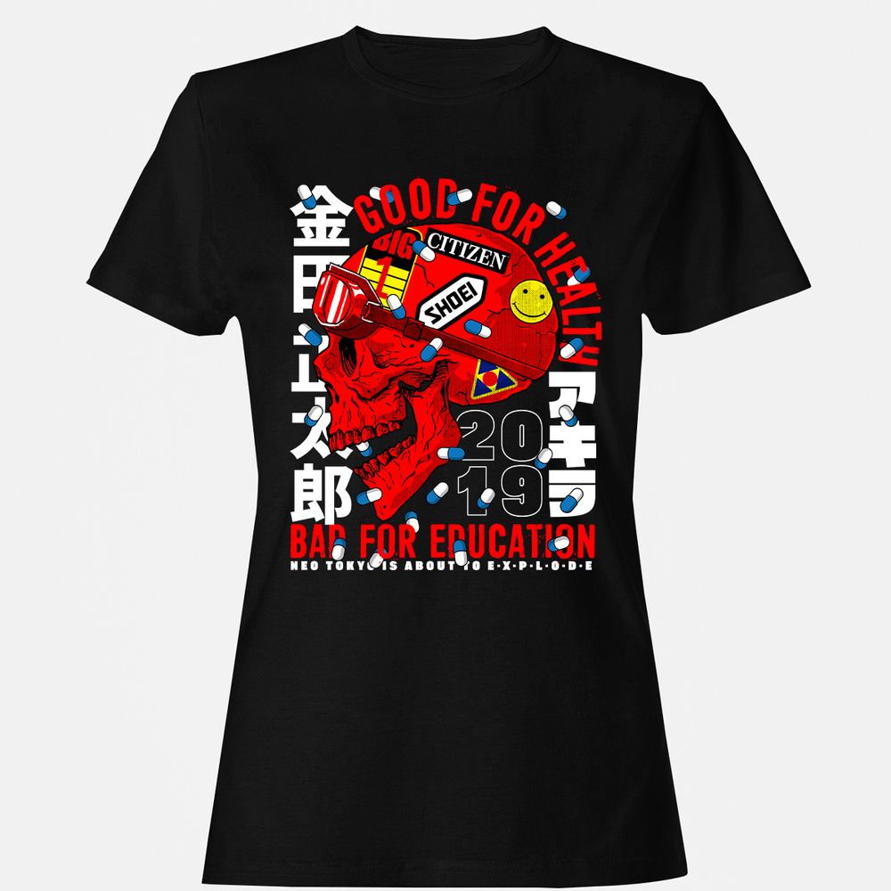 Women's T-Shirt - 7VS4C4DY - Black - 1
