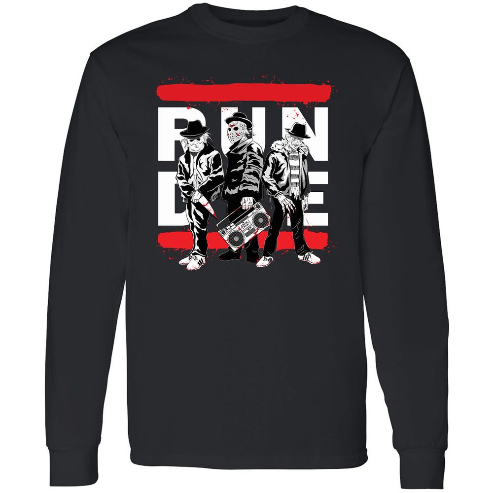 Long Sleeve T-Shirt - HZ656T71 - Black - 1