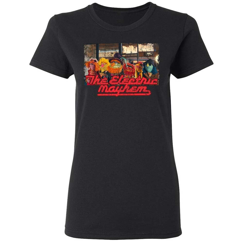Women's T-Shirt - AKJNF5XZ - Black - 1