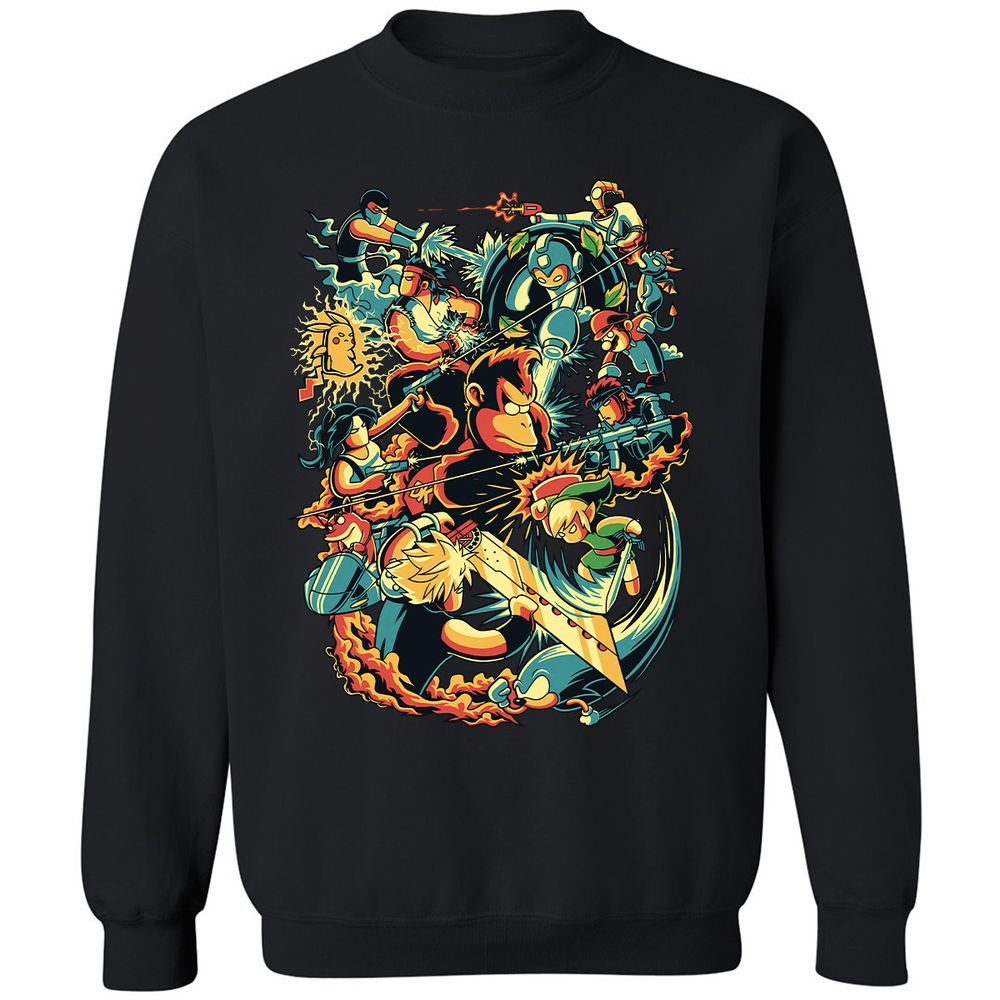 Classic Unisex Sweatshirt - PURNQTF7 - Black - 1