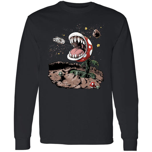 Long Sleeve T-Shirt - H5ALF679 - Black - 1
