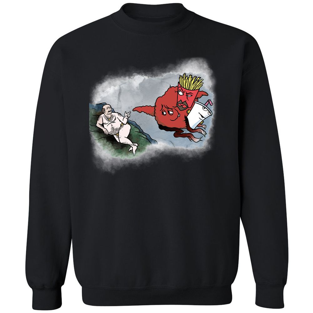 Classic Unisex Sweatshirt - Q8TRFVTU - Black - 1