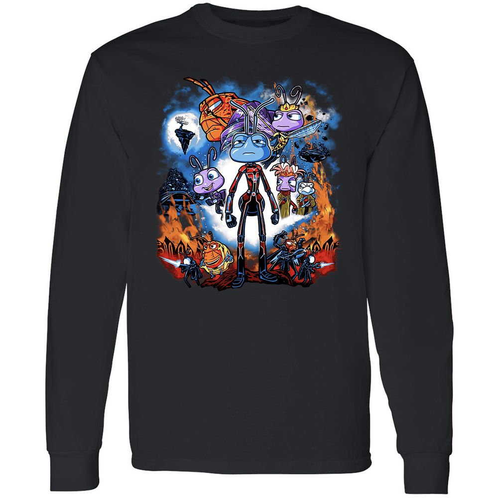 Long Sleeve T-Shirt - VQLBHVP4 - Black - 1