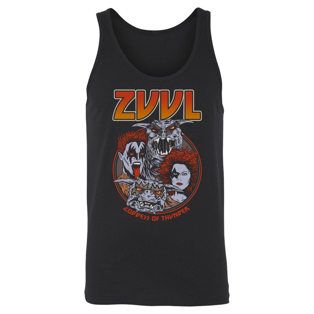 Unisex Jersey Tank - YPFSRSAK - Black - 1