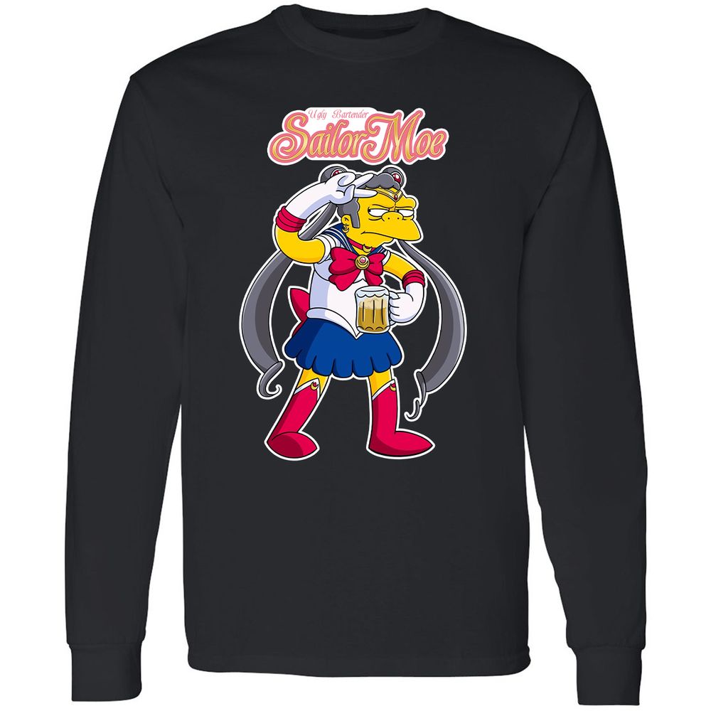 Long Sleeve T-Shirt - FBWEVWQ5 - Black - 1