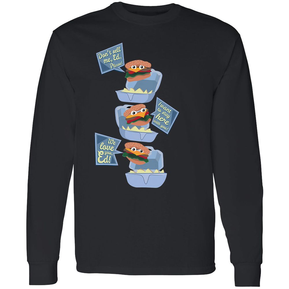 Long Sleeve T-Shirt - V4WVPJKG - Black - 1