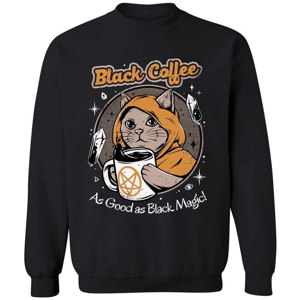 Classic Unisex Sweatshirt - FQWRHJPS - Black - 1