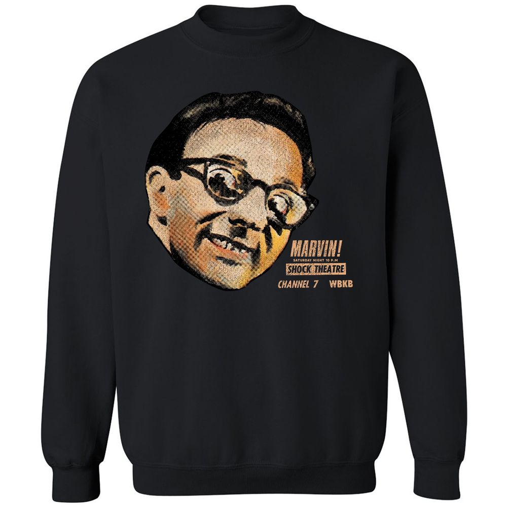 Classic Unisex Sweatshirt - 8T1HZ4QX - Black - 1