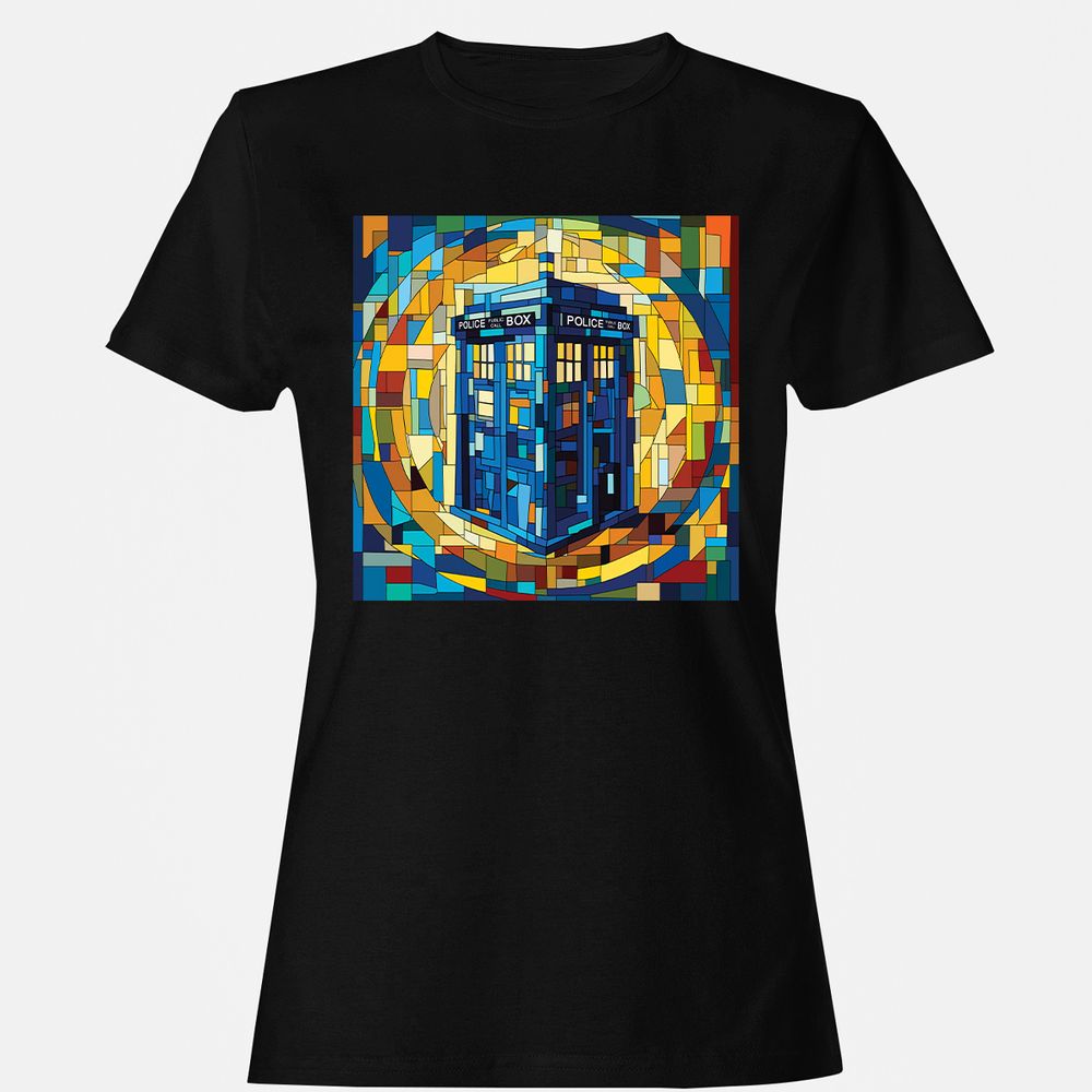 Women's T-Shirt - 98N7R2V2 - Black - 1