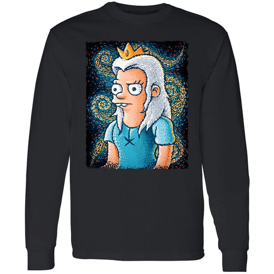 Long Sleeve T-Shirt - RHXNVB3C - Black - 1