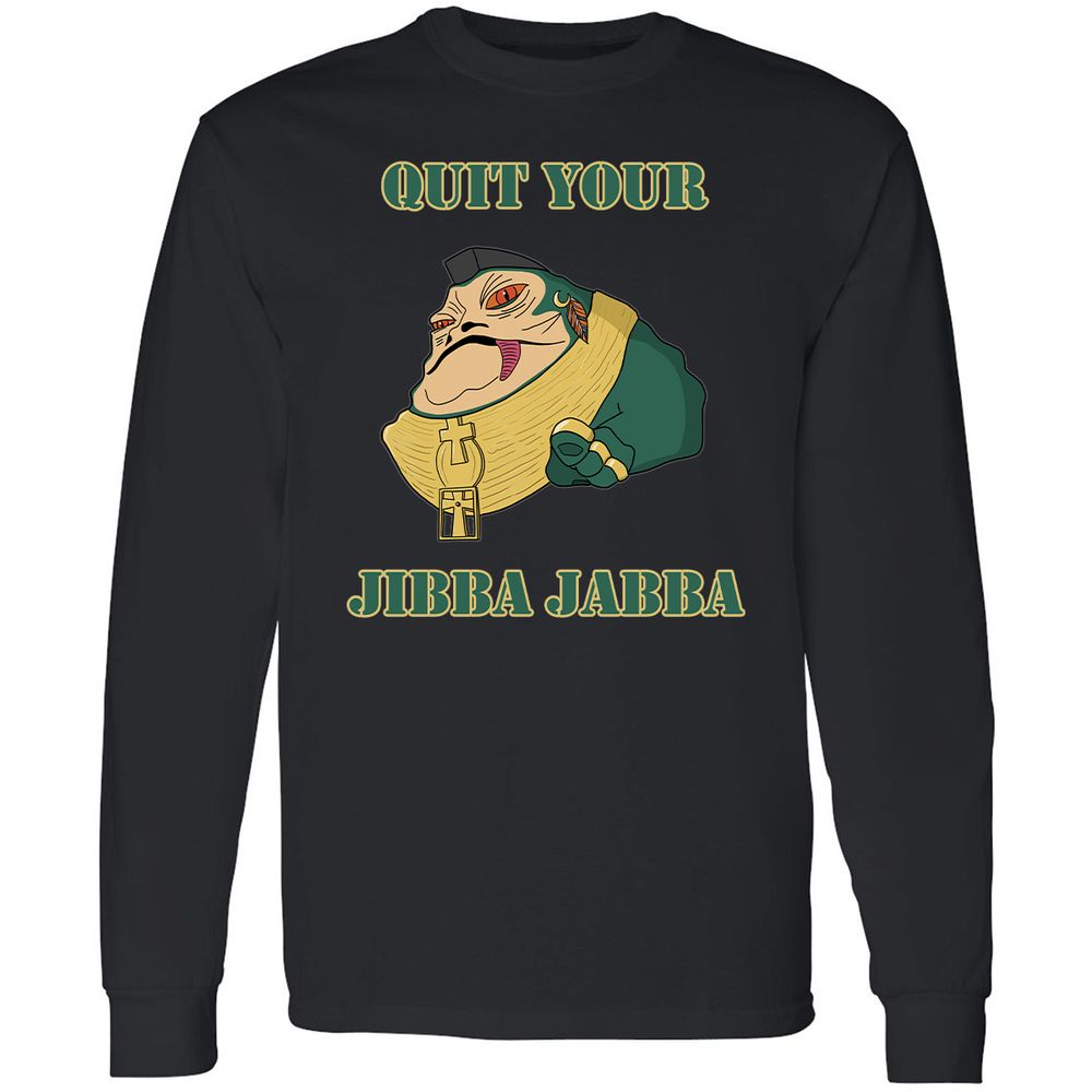 Long Sleeve T-Shirt - RK5ZFQS9 - Black - 1