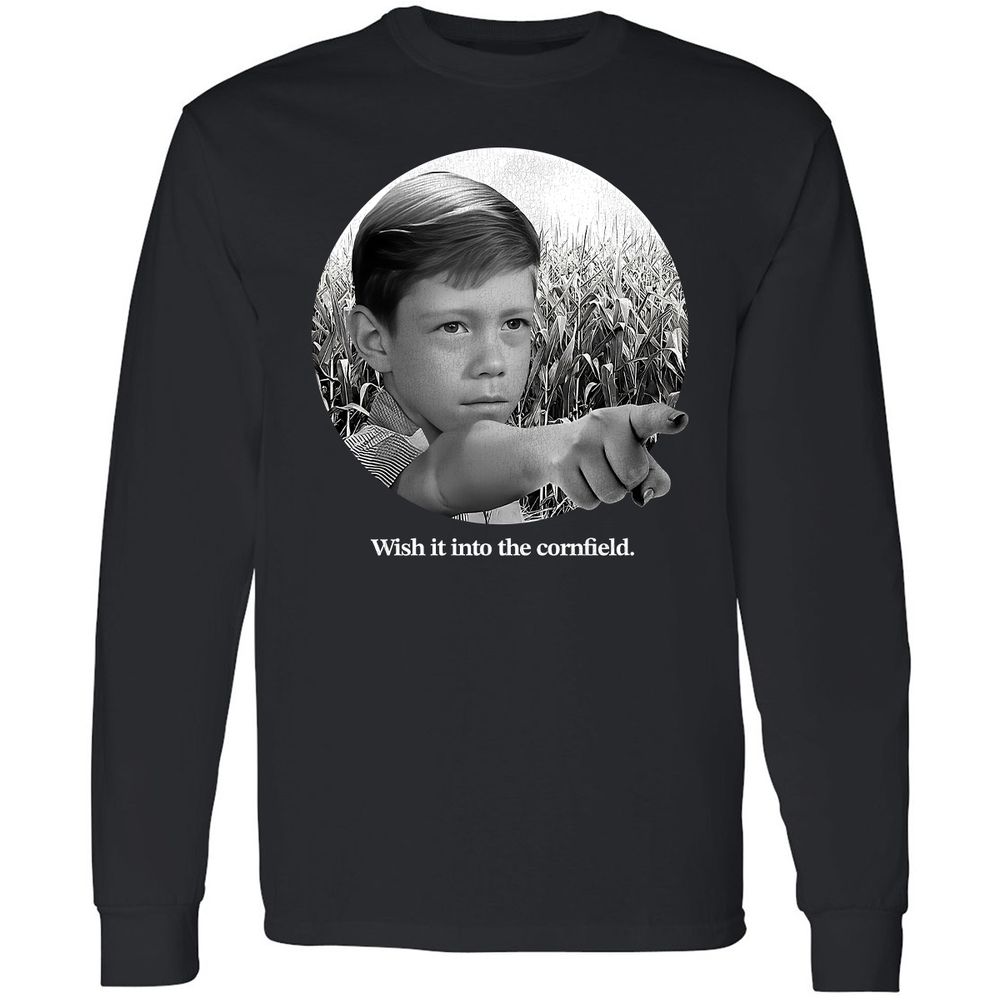 Wish It Into The Cornfield - Black - 1