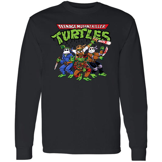 Long Sleeve T-Shirt - Y2Q8ZE8C - Black - 1