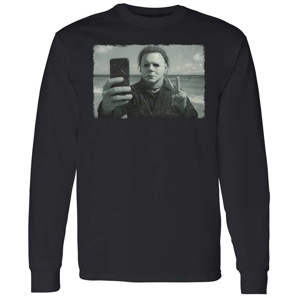 Long Sleeve T-Shirt - TH3LNP1J - Black - 1