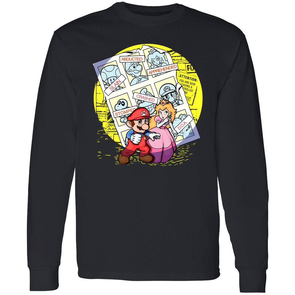 Long Sleeve T-Shirt - HP3GL6XE - Black - 1
