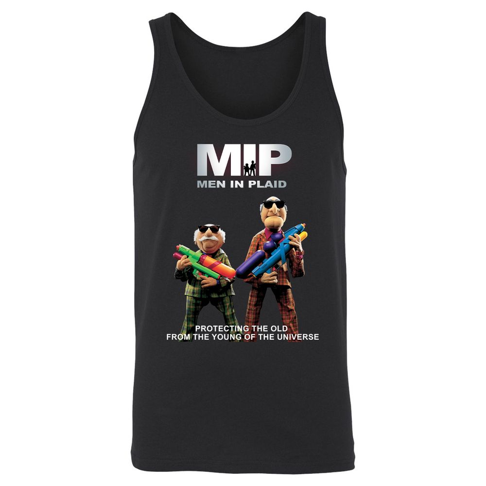 Unisex Jersey Tank - UWVT1Y8B - Black - 1