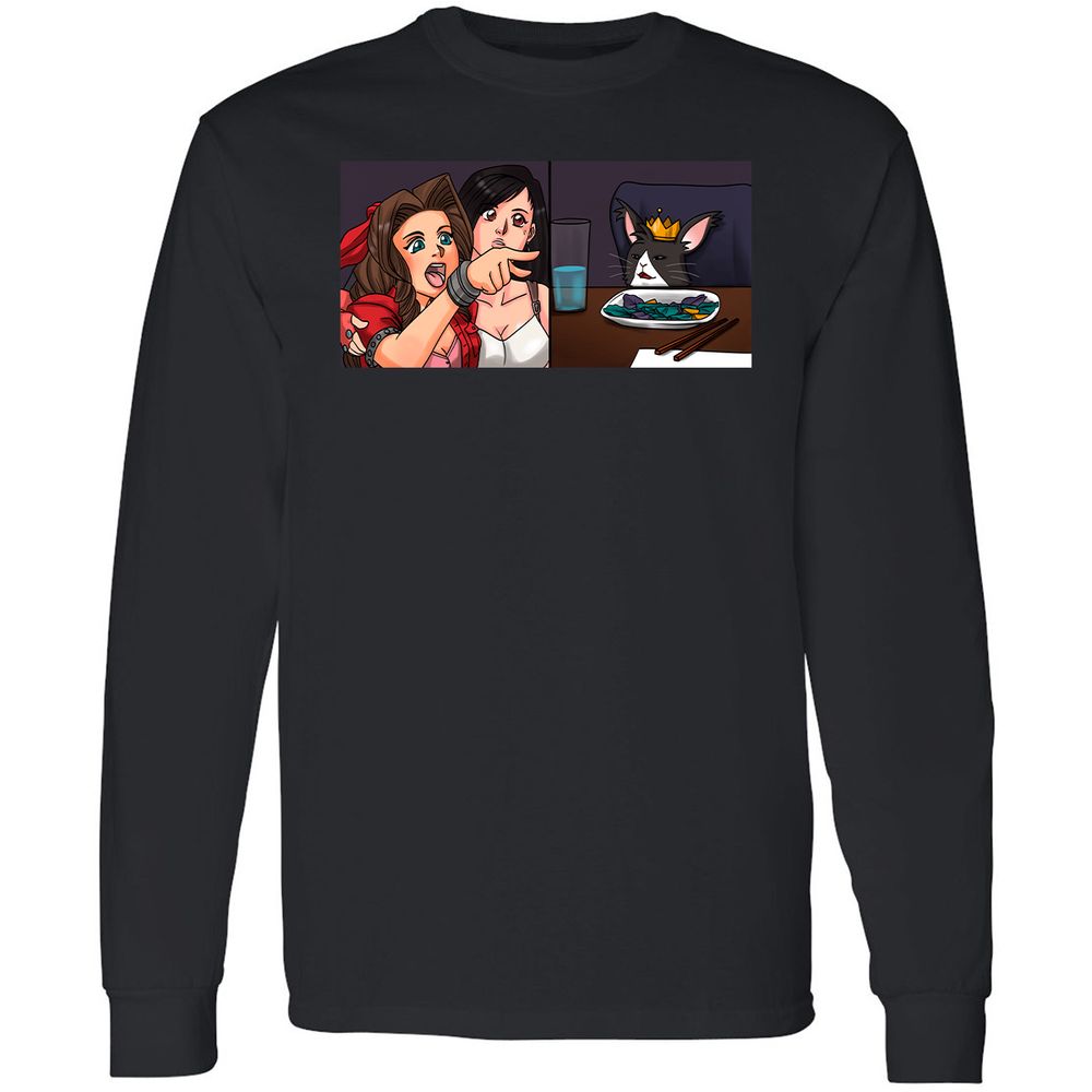 Long Sleeve T-Shirt - JRZ6NE6R - Black - 1